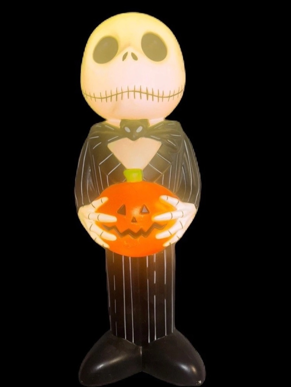 NBC Nightmare Before Christmas Gemmy Jack Skellington 24 inch Blow Mold